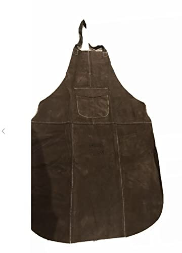 Dark Brown Welders Welding Safety Apron