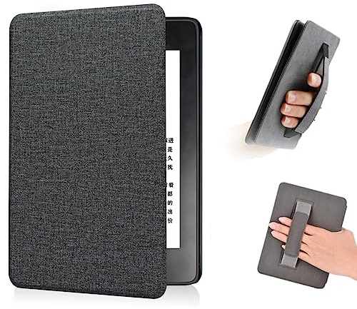 Hülle Für 6.8 Zoll Neue Kindle Paperwhite 11. Generationund Signierte Ausgabe (Veröffentlicht Im 2021), Dünn und Leicht Stoffetui mit Handschlaufe und Automatische Schlafen/Wach Funktion