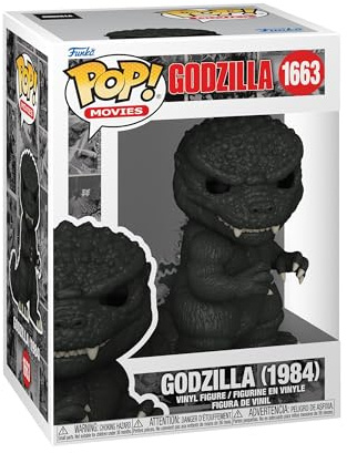 Funko POP! Movies: Godzilla 70th - Godzilla 1984 (1 in 6 Chase Chance) | Offizielles Sci-Fi Merch - Vinyl Sammelfigur als Regal Deko - Geschenkidee zum Geburtstag für Fans und Sammler