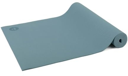 Bodhi Yogamatte Asana | Rutschfeste Übungsmatte | Schadstofffrei & Waschbar | Matte aus PVC | Fitnessmatte für Yoga, Pilates & Gymnastik | Antirutschmatte für deine Yogapraxis | Hellblau