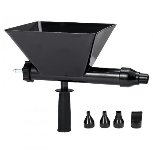 Pistola per Malta Cementizia, Pistola per Malta Elettrica Portatile, Pistola per Malta Fughe con 4 Igelli, Pistola da Caccia del Cemento per Malta per Muri in Pietra, Giunti di Malta, Pavimenti