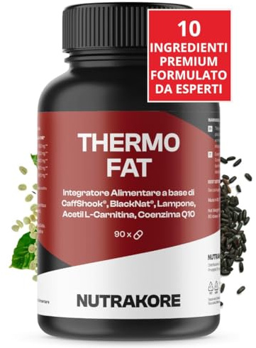 Ästhetische Ergebnisse, Synergie von Acetyl-L-Carnitin, Maca, Q10, Guaraná, Grüner Kaffee, Grüner Tee, Mate, Schwarzer Reis und Himbeere mit der Caffshok- und BlackNat-Technologie