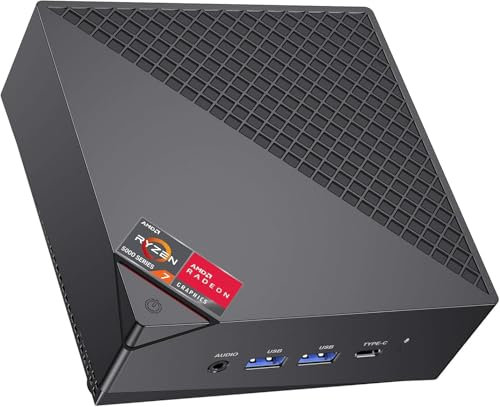 ACEMAGICIAN AM06PRO Mini PC Windows 11 pro, AMD Ryzen 7 7730U(8C/16T, up to 4.5GHz), Mini Computer 16GB DDR4&512GB SSD, AMD Radeon Graphics, Support 4K@60Hz Output/WiFi6/BT5.2/USB3.2/Dual Ethernet