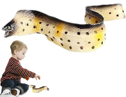 Aal Figur - Spielzeug für künstliche Meerestiere | Kleine Tierfiguren Simulation lebensechte Tierfiguren Tierfiguren Spielzeug Tiermodell für Kinder