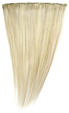 American Dream Quickfix Clip-In Haarverlängerung aus Echthaar, 45 cm, Beige/Beach Blonde