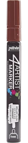 PEBEO 4Artist Marker, 4 mm - Brown