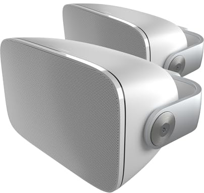 Bowers & Wilkins AM-1 Weiß Lautsprecher – Lautsprecher (2-Wege, 1,0 Kanäle, mit Kabel, 46-50.000 Hz, 8 Ohm, weiß)