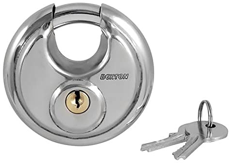 DEKTON DT70150 Cadenas à disque, noir, DT70152