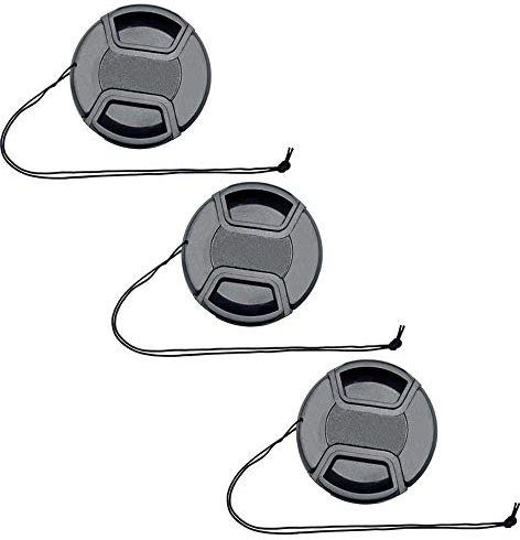 37mm Lens Cap Cover for Olympus 14-42mm 1:3.5-5.6 Lens,for Olympus OM-D E-M10 Mark III II E-PL9 E-PL8 E-PL7 E-PL6 E-PL3 E-PL2, ULBTER Lens Cap & Lens Cover Strap -3 Pack