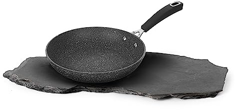 KASANOVA Piccola padella antiaderente monoporzione 14 cm di diametro, linea Petra Dark
