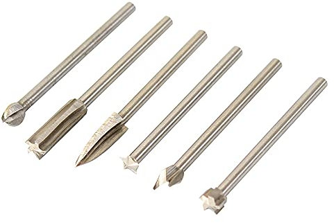Formones Para Madera Gubias Para Tallar Madera Herramienta 3X6Mm / 6 Carpintería De Madera Herramienta De Grabado De Madera Conjunto De Madera Talla Eléctrica Talla De Madera Talla De Madera Talla De