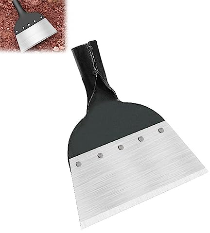 Multifunktionale Outdoor Garten Reinigungsschaufel,Jäten Schaufel Stahl Flache Schaufel,Unkrautwerkzeug Garden Helper,Schaufel Pflanzen Unkrautschaufel,für Garten,Haus,Bauernhof (23cm