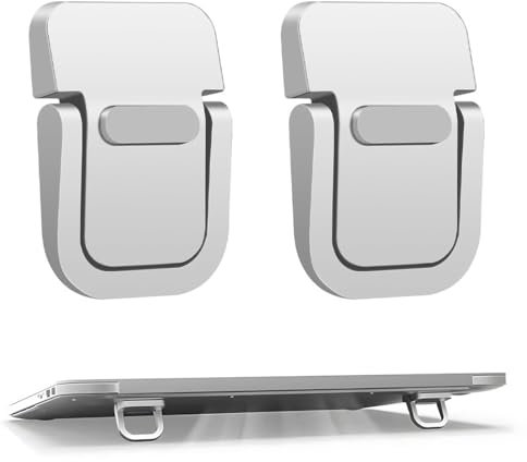 JEYORZY Support Ordinateur Portable, Support Ergonomique Pied Aluminium Compatible avec Air, Pro, Dell, HP, Lenovo