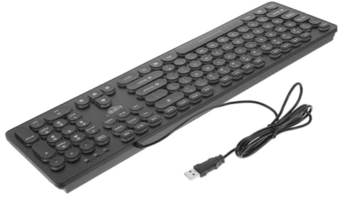 EXCEART Clavier Ordinateur Filaire Rétroéclairé Ultra-Fin Couleurs pour Portable