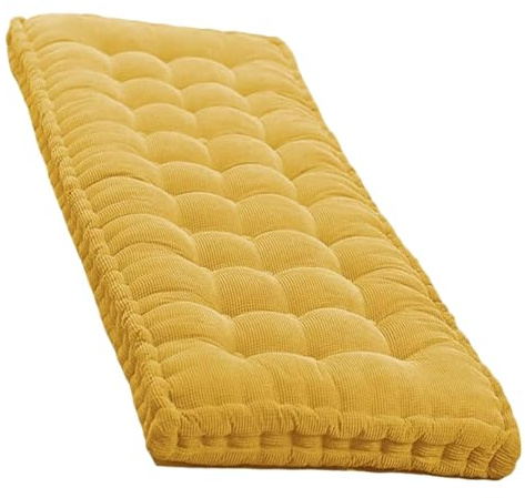 Trädgårdsbänkdyna 2/3/4-sitsig utomhusbänkdyna för gräsmatta och trädgård, uteplats, kontor, kafé med(#6,80x40x8cm)