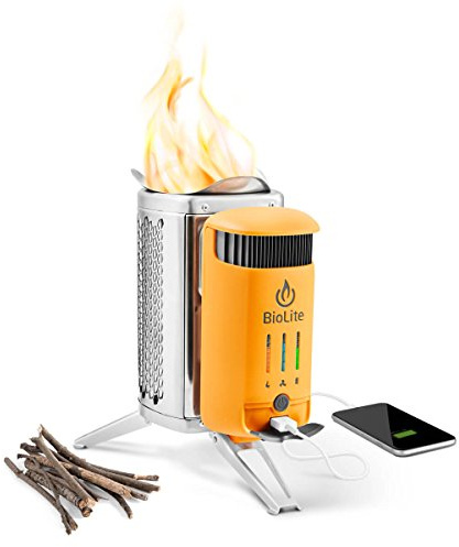 BioLite CampStove 2 Wood Burning and USB Charging Camping Stove