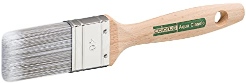 Colorus Profi Flachpinsel Malerpinsel Farbpinsel Aqua Lackpinsel Acrylpinsel 40mm