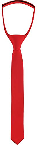 Ladeheid Barn Pojke Slips KJ (31cm x 4cm, Röd)