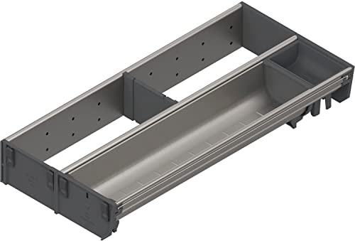Blum Orga-Line Besteckeinsatz Facheinteilung Set ZSI.XXXKI2N, NL 450mm, grau