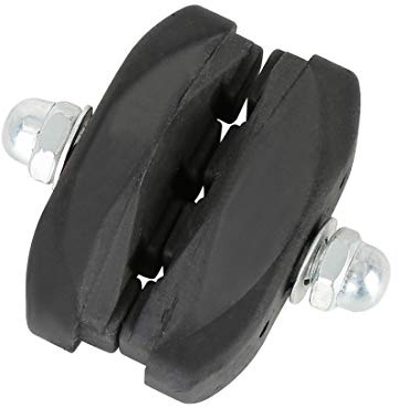 X AUTOHAUX Pair Bike Brake Pads Bicycle Block Mountain Bike MTB 45mm Black