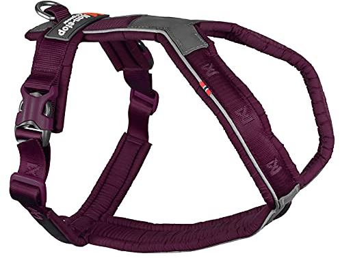 Non-Stop dogwear Line Harness 5.0 |215| Führ und Alltagsgeschirr in Purple, Größe:G 5
