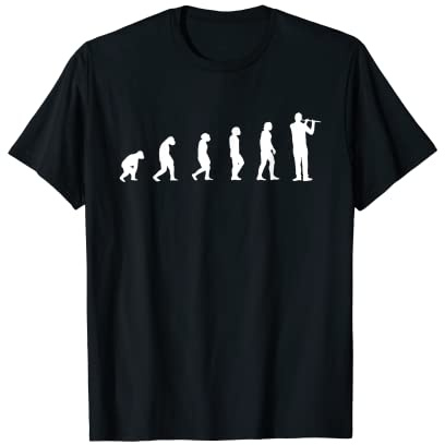 Evolution Querflöte T-Shirt