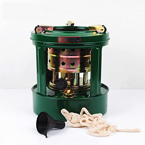 fikujap Pétrole Chauffant du pétrole poêle, Mini Chauffage à Essence, alcools d'extérieur kérosène Diesel Chauffage de pétrole poêle Portable Forge en Fer Chauffage de pétrole Fort et Robuste