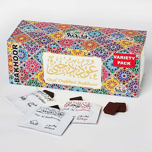 Green Velly Dukhni Oud Bakhoor Räucherstäbchen, 30 Stück sortiert
