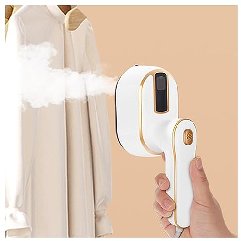 Mini Fer a Repasser Couture, Diffuseur Parfum Maison Electrique Repassage Sec Et Humide De 100ml,Poignée Rotative, Mini Fer à Repasser De Voyage pour maison et déplacement,White