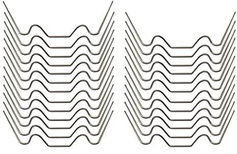 Sharplace Gewächshaus Klammern Gewächshausklammern Rostfrei 25 Hohlkammerplatte