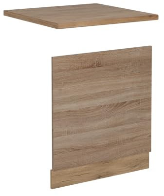 Vicco Façade R-Line, Sonoma, 60cm, PT Chêne, pour Une Combinaison Libre au Sein de systèmes de Cuisine modulaires