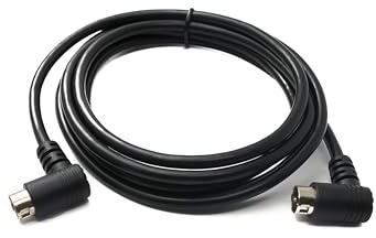 System-S S-Video Cavo 180 cm DIN 4 pin maschio a maschio doppio angolo