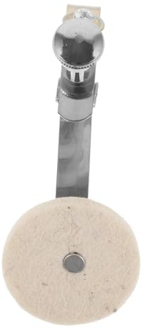Abaodam Metallene Snare Drum Dämpfer Pads aus Versilbertem Eisen Tragbar mit Klangregelung für Schlagzeuger zum Üben zu Hause