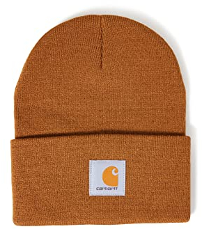 Carhartt Workwear Beanie Mütze Watch Hat, Arbeitsmütze, Braun, mittel