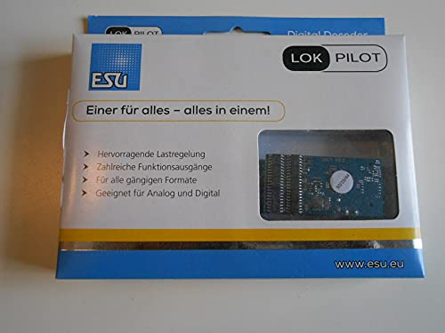 ESU 59315 LokPilot 5 L DCC/MM/SX/M4, Stiftleiste mit Adapter, Spurweit