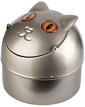 Posacenere a vento CAT a ribalta, per interni ed esterni, in metallo