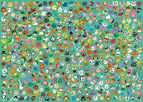 Ravensburger Puzzle 17454 - Animal Crossing - 1000 Teile Challenge Puzzle für Erwachsene und Kinder ab 14 Jahren