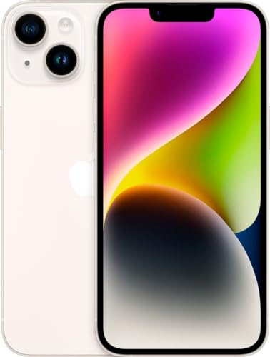 Apple iPhone (Renewed Premium) 14, 512GB, Starlight - Unlocked