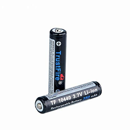 Trustfire AAA li-ion Akku 3,7 V 350mAh (2 x ungeschützt)