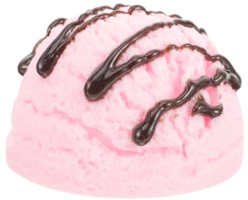 PRETYZOOM Gefälschte Eiskugeln Kugeln Realistisches Fake-Food-Dessert-Modell Für Zuhause Geschäfte Dekoration Display-Requisiten