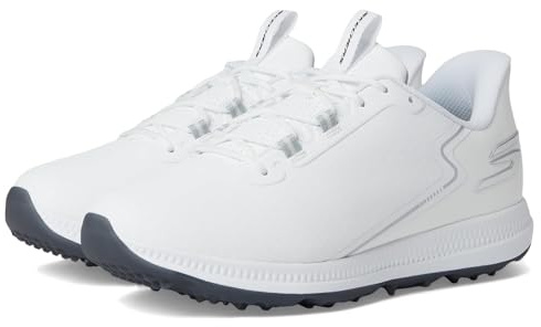 Skechers Go Golf Elite 6 Hombre Zapatillas Golf Impermeables - Blanco - UK 9.5