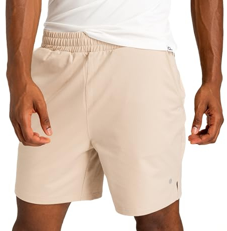 Aruki Herrshorts Jersey med Dragsko Bekväma Shorts för Gym Löpning Sport Aktiv Livsstil Träning Fritid Daglig Användning Andningsbar Komfort för Män Doeskin XL