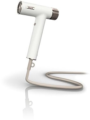 Shark SpeedStyle Essential Hair Dryer with Concentrator, Ultra Fast Drying Hair Dryer For All Hair Types, No Heat Damage, Automatic Heat and Airflow Settings, Ionic, Silk HD301UK