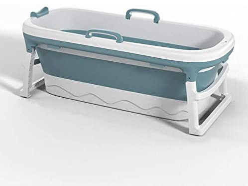 Portable Folding Bathtub for Adults Compact Sweat Steaming Barrel Sauna Tub Thicken Plastic Material Foldable Design for Easy Storage and Mobility