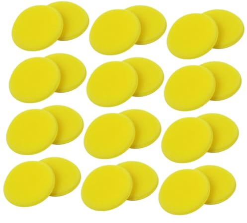 Piezas Almohadillas Redondas de Pulir Esponja para 36 Coche