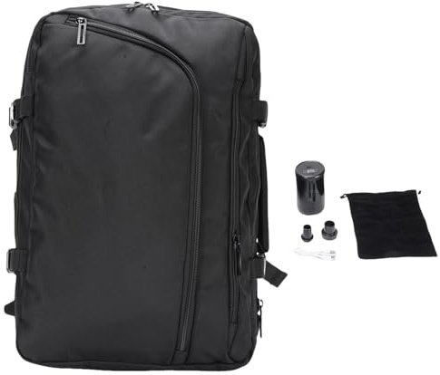 UPALDHOU 35L Reseryggsäck, Vakuum-laptopkompressionsväska med Pump för Företag, Högskola, Arbete, Fritid, Dagsryggsäck