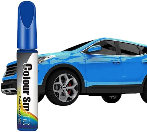Pintura Coche,Pluma de Retoque del Coche,Quita Arañazos Coche,Rotulador Arañazos Car,Rotulador Pintura Auto,para Retoque de Car(Azul)