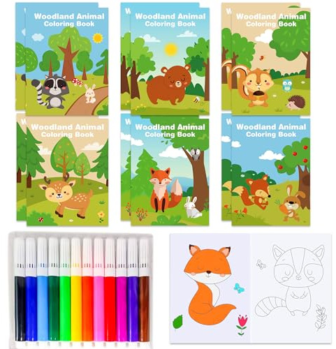 Waldparty Geburtstagsdekoration Partygeschenke Geburtstagsartikel | 12 Stück Waldparty Geburtstagsdekoration Partygeschenke Geburtstagsartikel