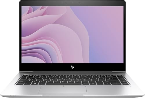 HP EliteBook 840 G6 Business Laptop, 14 pollici FHD (1920 x 1080), Intel Core i7-8650U, 8 GB RAM, 256 GB SSD, US QWERTY Keyboard, Windows 11 Pro (ricondizionato)