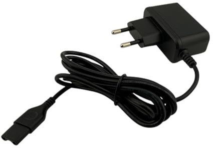 Trade-Shop 5 V 0,55 A strömladdare laddningskabel kompatibel med Braun skäggtrimmer Series 9, 7, 5 ersätter 80761300, 5803-5808